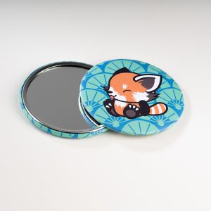 Miroir de poche Pandakiwi Panda roux