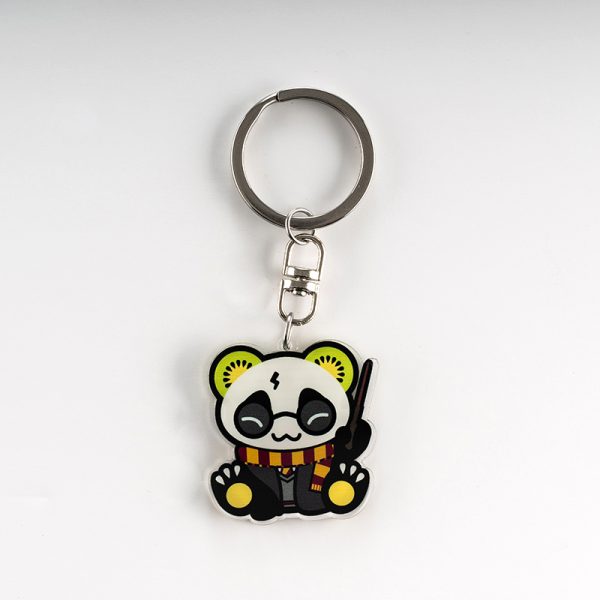 Porte-clés kawaii Panda Potter