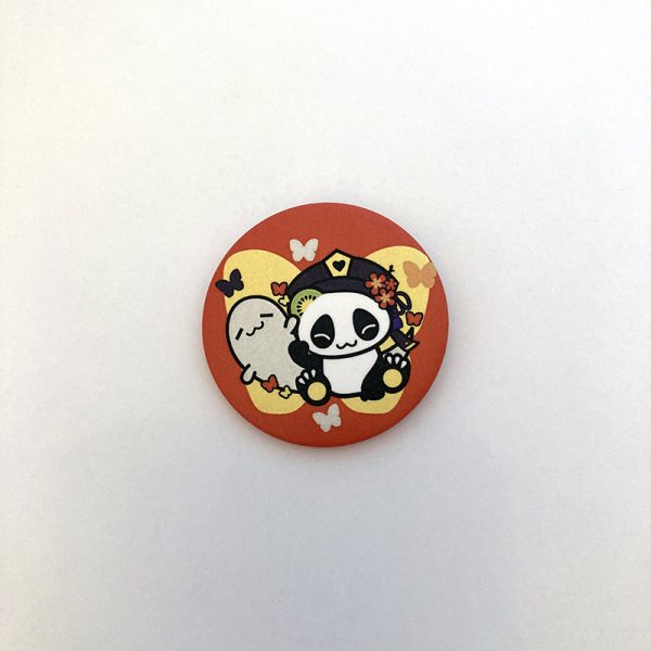 Badge Pandakiwi Panda Impact Spooky